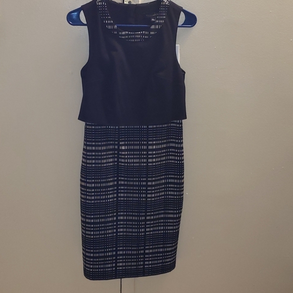 Banana Republic Layered Dress (tall)Sz 2 - Picture 1 of 7
